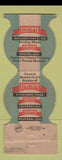 Matchbook Cover - Simonds Grinding Wheel Abrasive Philadelphia PA Jewelite