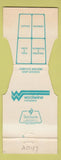 Matchbook Cover - Woolwine Company Auto Parts Emporia KS