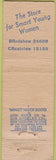 Matchbook Cover - Nobby Knit Shops Beverly Hills CA Midget