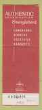 Matchbook Cover - Skandia Restaurant Detroit MI