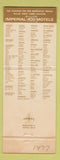 Matchbook Cover - Imperial 400 Motel Flagstaff AZ
