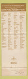 Matchbook Cover - Imperial 400 Motel Kingman AZ Route 66