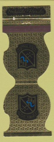 Matchbook Cover - Rio Pinar Country Club Orlando FL Cameo