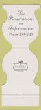 Matchbook Cover - Rio Pinar Country Club Orlando FL Cameo