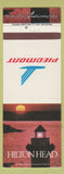 Matchbook Cover - Piedmont Airlines Hilton Head Island SC