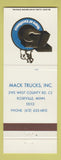 Matchbook Cover - Mack Trucks 75th Roseville MN