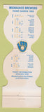 Matchbook Cover - Milwaukee Brewers Baseball 1983 Other Inn New Berlin WI