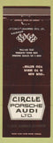 Matchbook Cover - Circle Porsche Audi Long Beach CA