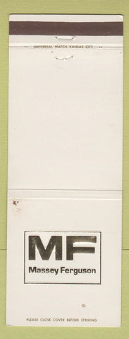 Matchbook Cover - Massey Ferguson Tractors Milam Cameron TX WEAR