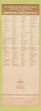 Matchbook Cover - Imperial 400 Motel Austin TX