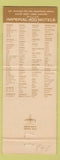 Matchbook Cover - Imperial 400 Motel Portsmouth VA