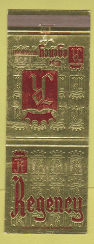 Matchbook Cover - Regency Restaurant Downey CA WEAR