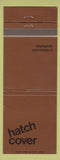 Matchbook Cover - Hatch Cover Restaurant Scottsdale AZ