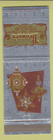Matchbook Cover - Brower's Restaurant Long Beach CA