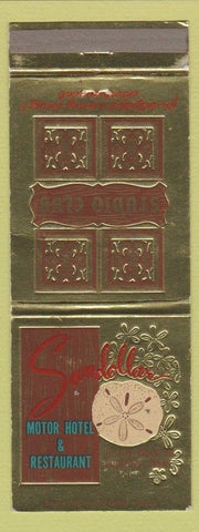 Matchbook Cover - Sandollar Motor Hotel Restaurant Rockport TX