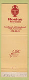 Matchbook Cover - Kostas Taverna Vail Colorado