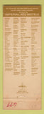 Matchbook Cover - Imperial 400 Motel Flagstaff AZ