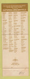 Matchbook Cover - Imperial 400 Motel Lafayette LA