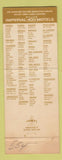 Matchbook Cover - Imperial 400 Motel Rockford IL