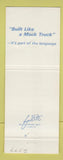 Matchbook Cover - Mack Trucks 75th Grand Junction Colorado
