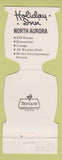 Matchbook Cover - Mason Street Inn North Aurora IL Holiday Inn