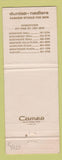 Matchbook Cover - Dunlap Nadlers Men's Clothes Cincinnati OH