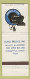 Matchbook Cover - Mack Trucks 75th Jacksonville FL