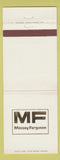 Matchbook Cover - Massey Ferguson Tractors Biglerville PA OC Rice WEAR