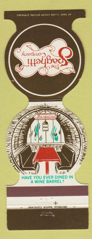 Matchbook Cover - The Spaghetti Company Mayfield Village North Olmstead OH