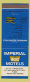 Matchbook Cover - Imperial 400 Motel South San Francisco CA
