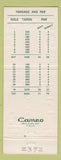 Matchbook Cover - Forest Lake Country Club Bloomfield Hills MI