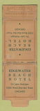 Matchbook Cover - Edgewater Beach Hotel Chicago IL WORN Mending Kit?