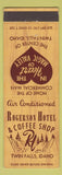 Matchbook Cover - Rogerson Hotel Twin Falls ID