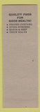 Matchbook Cover - Jank's Driv Inn Gary IN Oak Ridge Motel Hobart SAMPLE