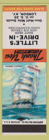 Matchbook Cover - Little's Drive In London KY SAMPLE