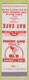 Matchbook Cover - Bay Cafe Fort Morgan Colorado Wiggins? SAMPLE