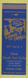 Matchbook Cover - New Duck Inn Cafe  SAMPLE