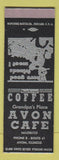 Matchbook Cover - Avon Cafe Avon IL Grandpa's Place SAMPLE