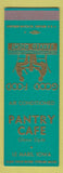 Matchbook Cover - Pantry Cafe Le Mars IA SAMPLE