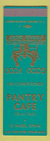 Matchbook Cover - Pantry Cafe Le Mars IA SAMPLE