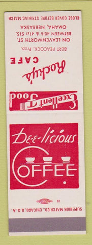 Matchbook Cover - Rocky's Cafe Omaha NE SAMPLE