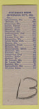 Matchbook Cover - Adcock's Cafe Jefferson City MO SAMPLE