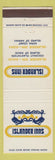 Matchbook Cover - Islander Inns Kona Coast Kauai Hawaii