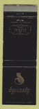 Matchbook Cover - Dynasty Ilikai Hotel Honolulu Hawaii WEAR
