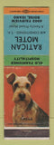 Matchbook Cover - Ratican Motel Boise ID WEAR