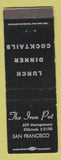 Matchbook Cover - The Iron Pot San Francisco CA WEAR