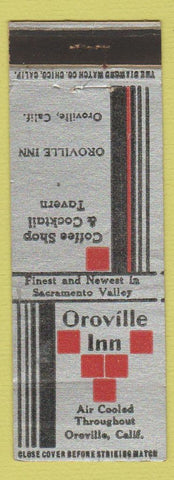 Matchbook Cover - Oroville Inn CA