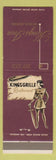 Matchbook Cover - Kkings Inn San Diego CA