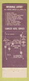 Matchbook Cover - Kkings Inn San Diego CA