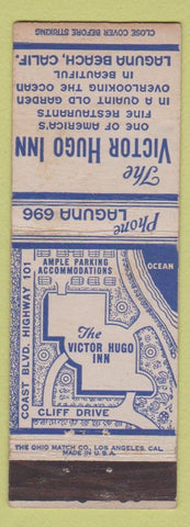 Matchbook Cover - Victor Hugo Inn Laguna Beach CA WEAR